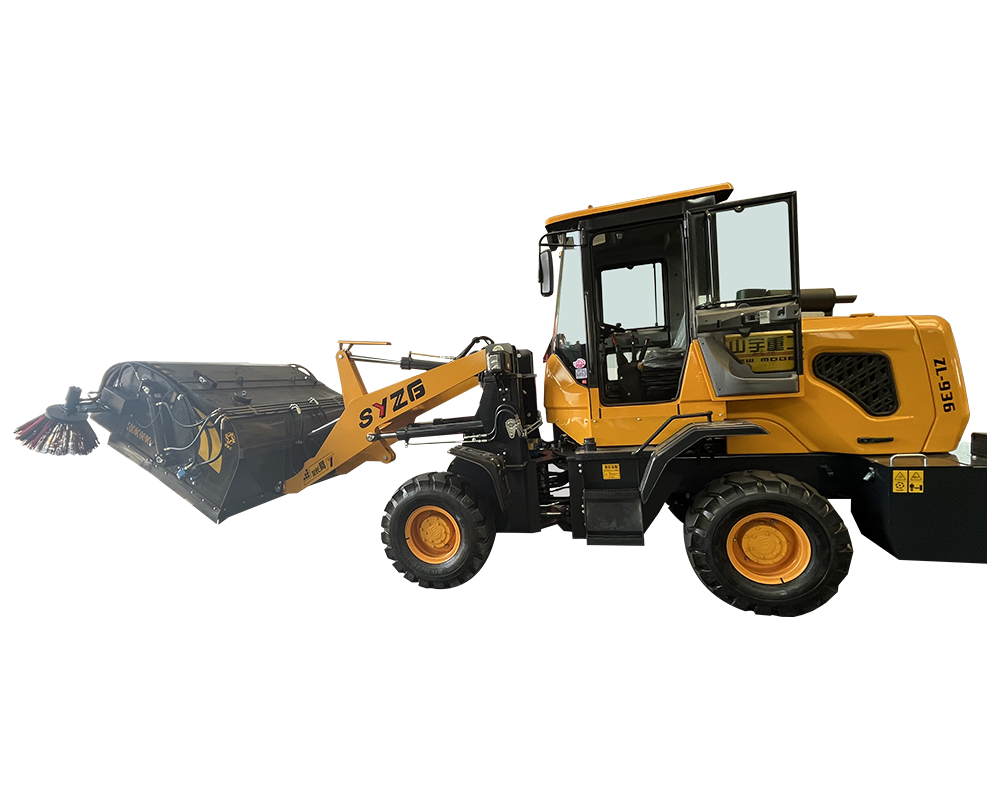 Погрузчик-уборочная машина